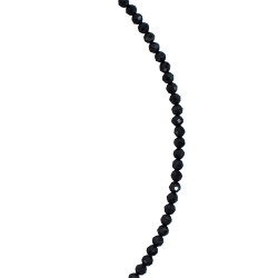 Κολιέ με Κ14 χρυσό μενταγιόν με crystal και spinel - F124840