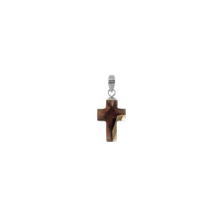 Μενταγιόν με Smoked Quartz και ασημένια στοιχεία 925 - M930410SQ