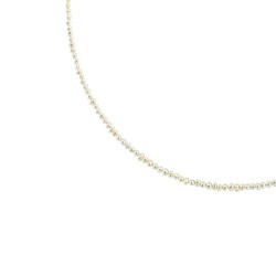 Κολιέ με λευκά μαργαριτάρια και χρυσο κούμπωμα Κ14 - M119916