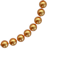 Κολιέ με Shell Pearl 12mm και ασημένιο κούμπωμα 925 - M118876CS
