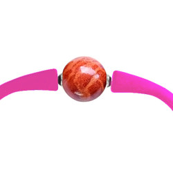 Βραχιόλι με Coral 14mm Pink Elastic Silicon - P122715C Βραχιόλι με Coral 14mm Pink Elastic Silicon - P122715C