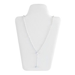 Κολιέ με λευκά μαργαριτάρια Fresh Water Pearl - M122037W