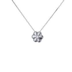 Μενταγιόν Κ18 λευκόχρυσο με διαμάντια - M123867 Μενταγιόν Κ18 λευκόχρυσο με διαμάντια - M123867