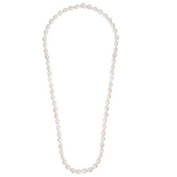 Κολιέ με λευκά μαργαριτάρια Fresh Water Pearl - M123469